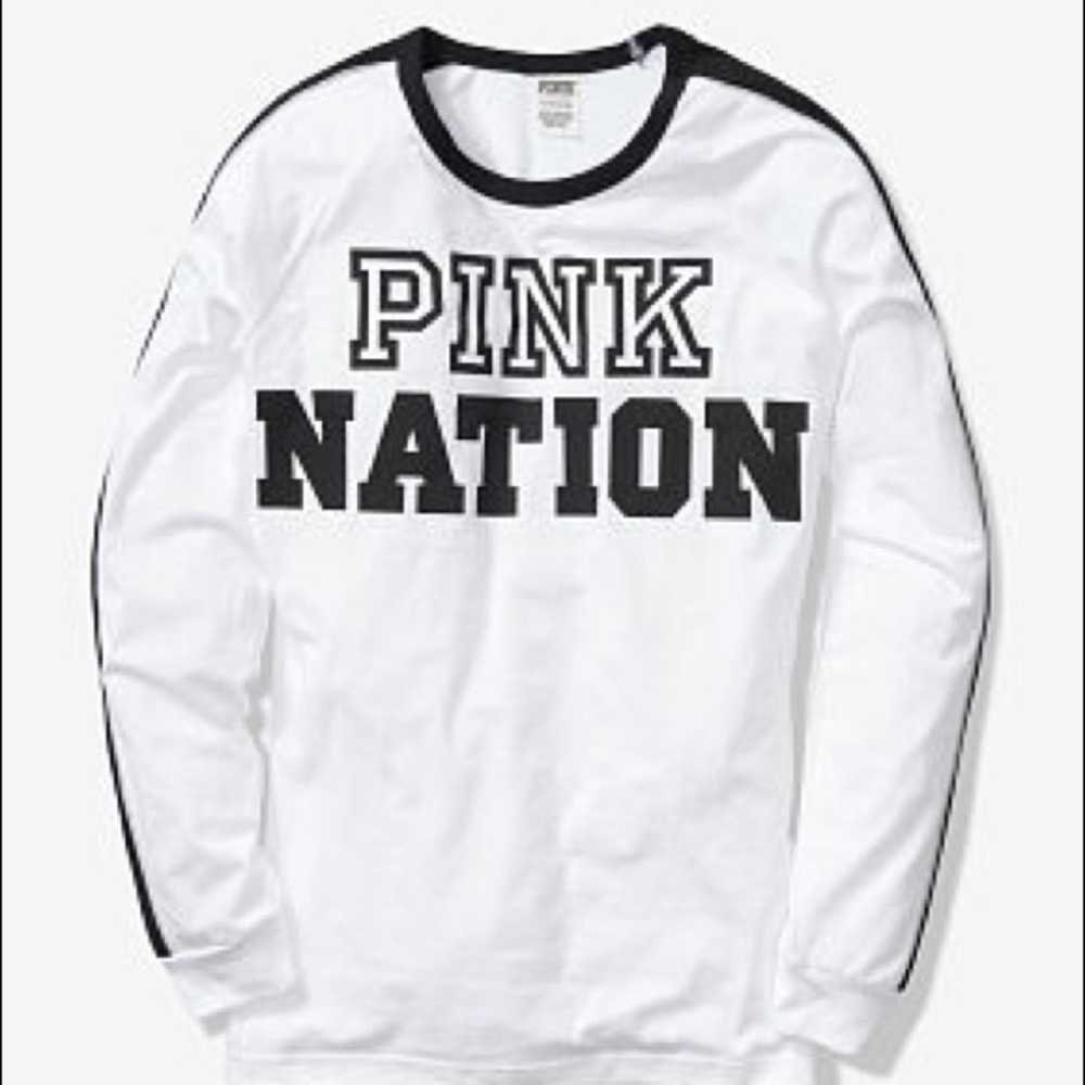 Vs Pink Long Sleeve T-shirt